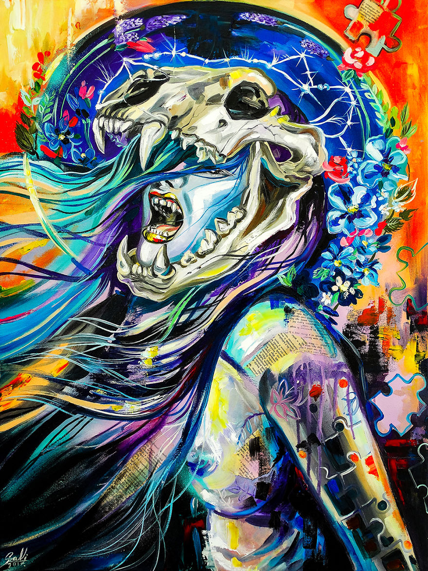 I Reveal The Characters Of Zodiacs Through Surreal Portraits Of Women