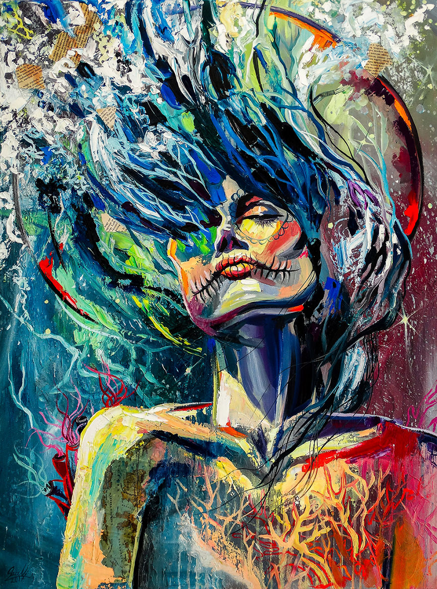 I Reveal The Characters Of Zodiacs Through Surreal Portraits Of Women