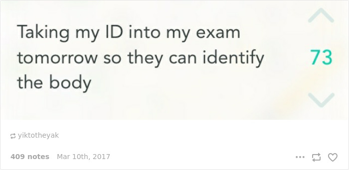 136 Hilarious Posts About College That Will Make You Laugh, Then Cry 136 Hilarious Posts About College That Will Make You Laugh, Then Cry