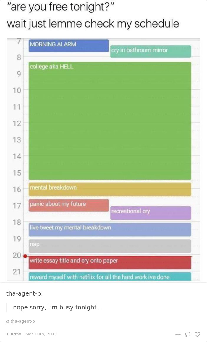 136 Hilarious Posts About College That Will Make You Laugh, Then Cry 136 Hilarious Posts About College That Will Make You Laugh, Then Cry