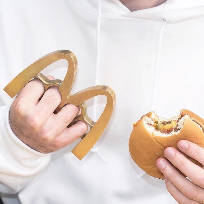 Artist Turns Logos Of Famous Brands Into Weapons, And The Result Is Dangerously Awesome