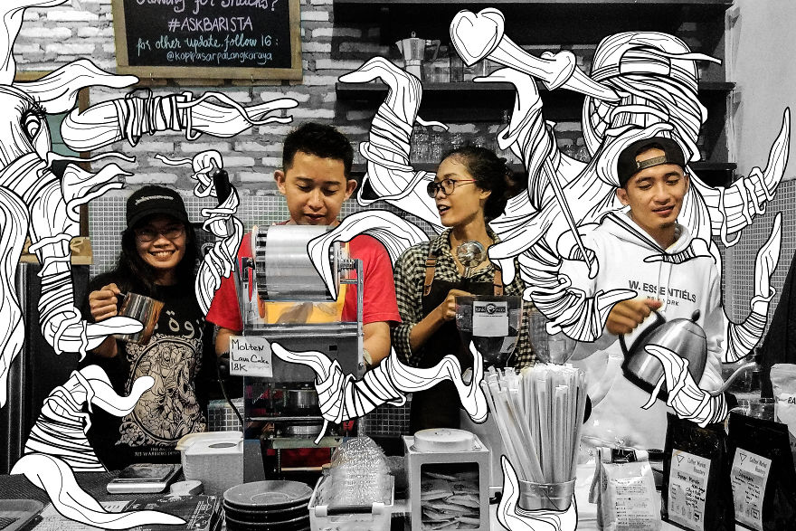 Linemood: Art From Hakeisolai Derived From A Combination Of Graphic Design And Monochrome