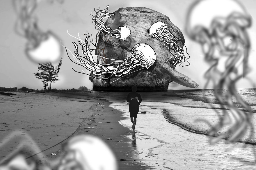 Linemood: Art From Hakeisolai Derived From A Combination Of Graphic Design And Monochrome