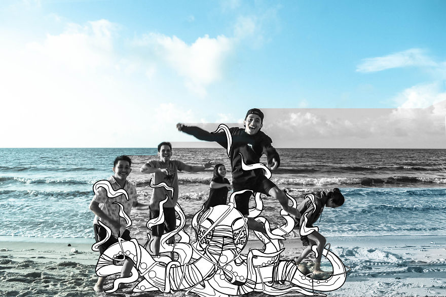 Linemood: Art From Hakeisolai Derived From A Combination Of Graphic Design And Monochrome