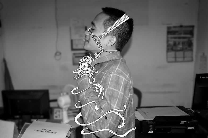 Linemood: Art From Hakeisolai Derived From A Combination Of Graphic Design And Monochrome