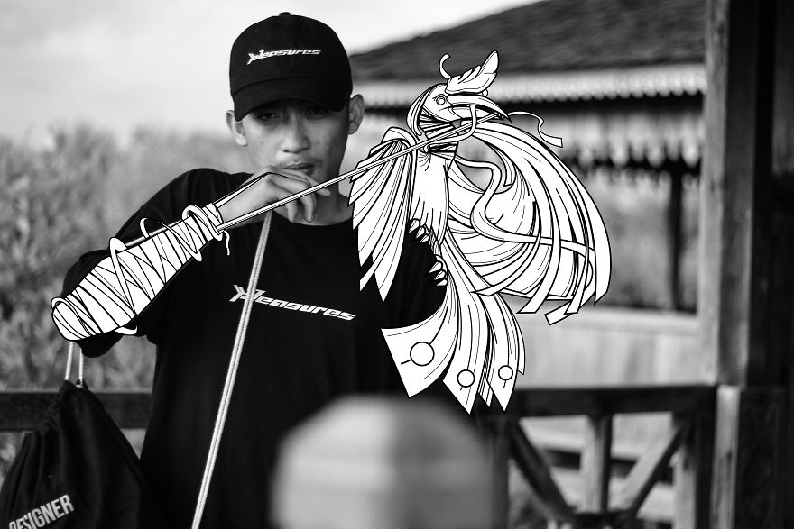 Linemood: Art From Hakeisolai Derived From A Combination Of Graphic Design And Monochrome