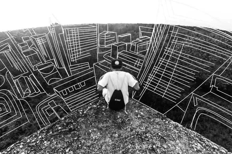 Linemood: Art From Hakeisolai Derived From A Combination Of Graphic Design And Monochrome