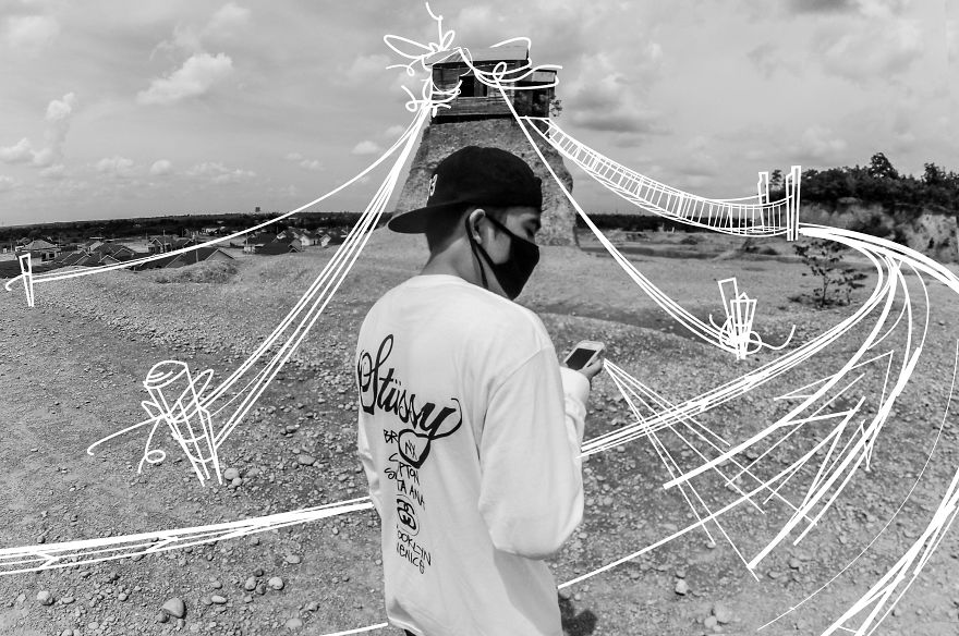 Linemood: Art From Hakeisolai Derived From A Combination Of Graphic Design And Monochrome