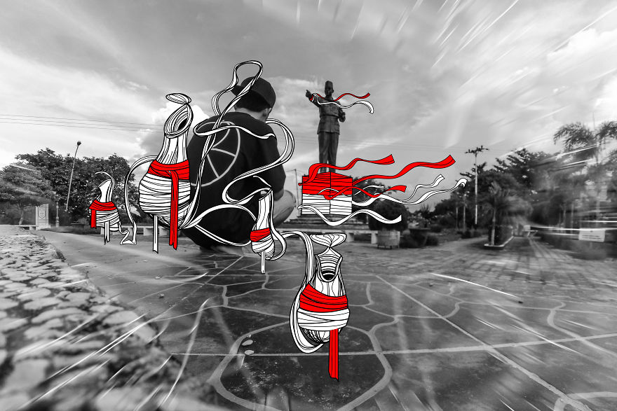 Linemood: Art From Hakeisolai Derived From A Combination Of Graphic Design And Monochrome