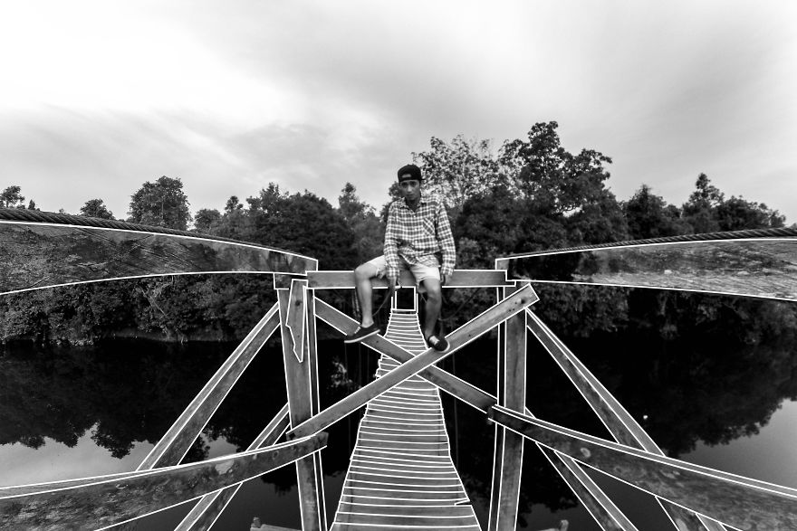 Linemood: Art From Hakeisolai Derived From A Combination Of Graphic Design And Monochrome