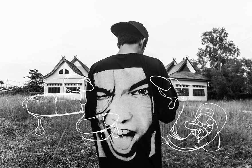 Linemood: Art From Hakeisolai Derived From A Combination Of Graphic Design And Monochrome