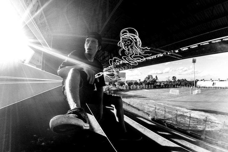 Linemood: Art From Hakeisolai Derived From A Combination Of Graphic Design And Monochrome