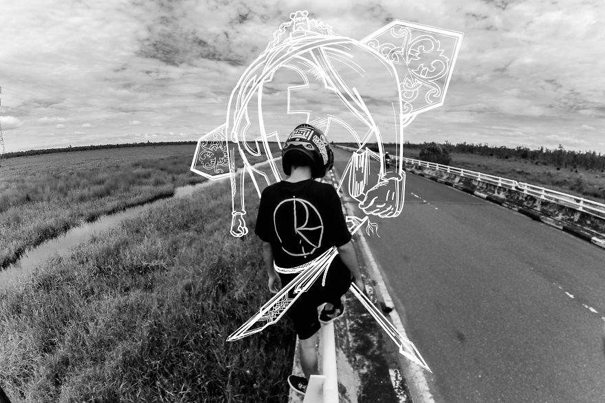 Linemood: Art From Hakeisolai Derived From A Combination Of Graphic Design And Monochrome