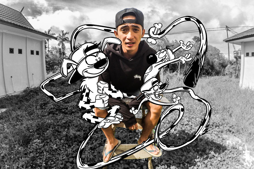 Linemood: Art From Hakeisolai Derived From A Combination Of Graphic Design And Monochrome