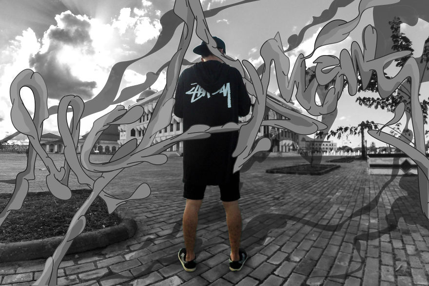 Linemood: Art From Hakeisolai Derived From A Combination Of Graphic Design And Monochrome