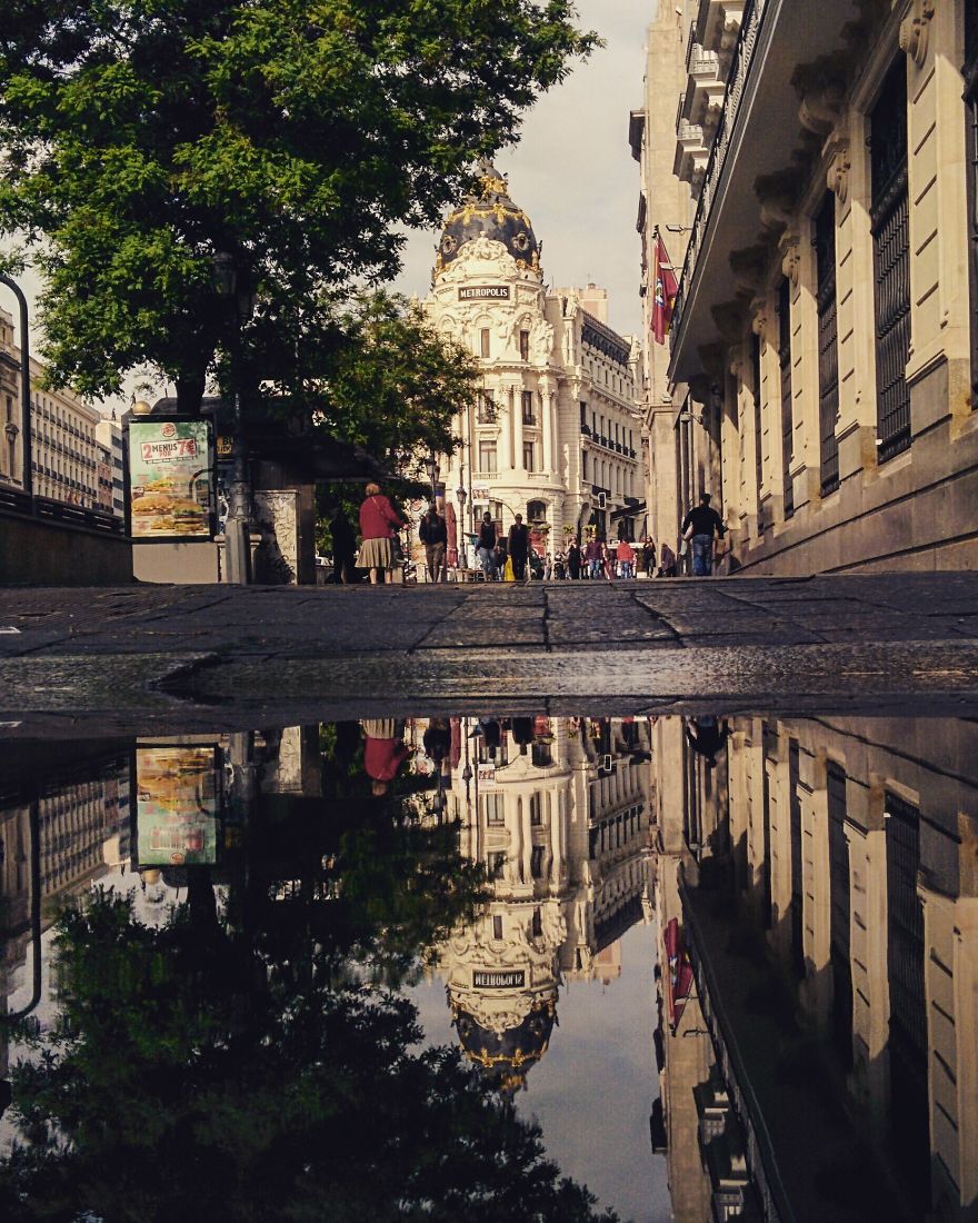 I Travel The World To Photograph The Parallel Worlds Of Puddles With My Smartphone (New Pics) I Travel The World To Photograph The Parallel Worlds Of Puddles With My Smartphone (New Pics)