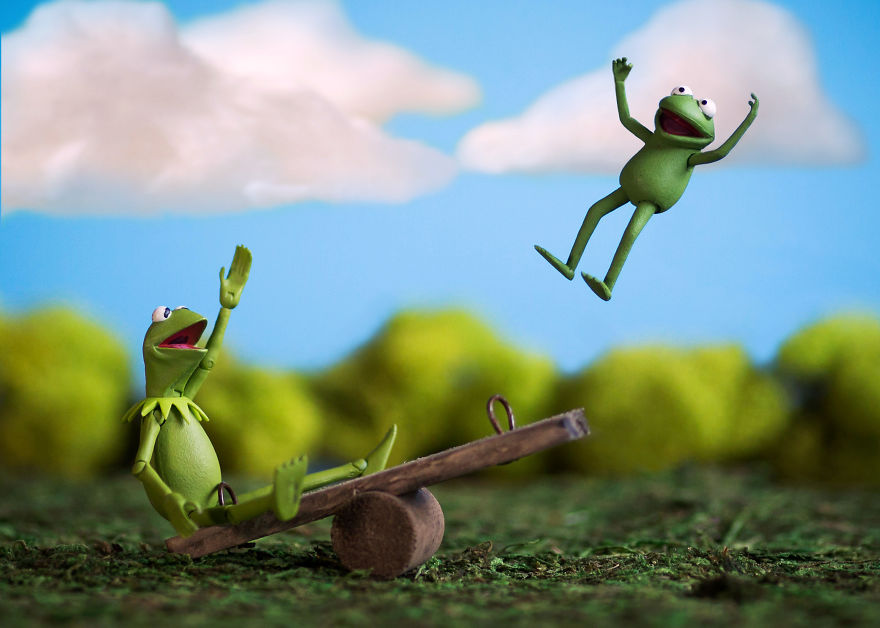 I Photograph Kermit The Frog Having Crazy Adventures I Photograph Kermit The Frog Having Crazy Adventures