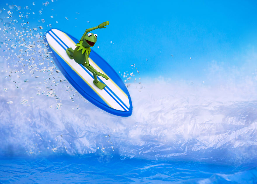 I Photograph Kermit The Frog Having Crazy Adventures I Photograph Kermit The Frog Having Crazy Adventures