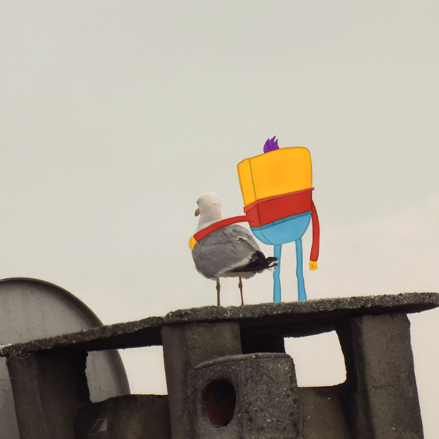 I Draw Tiny Characters On Photos