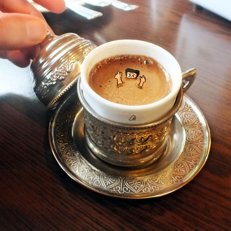 I Draw Tiny Characters On Photos