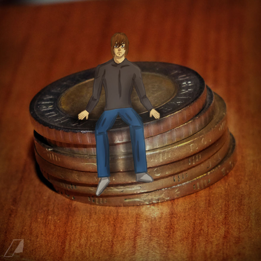 I Draw Tiny Characters On Photos