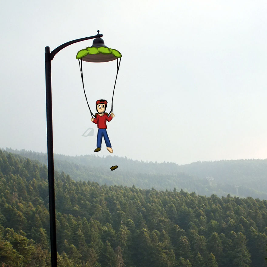 I Draw Tiny Characters On Photos