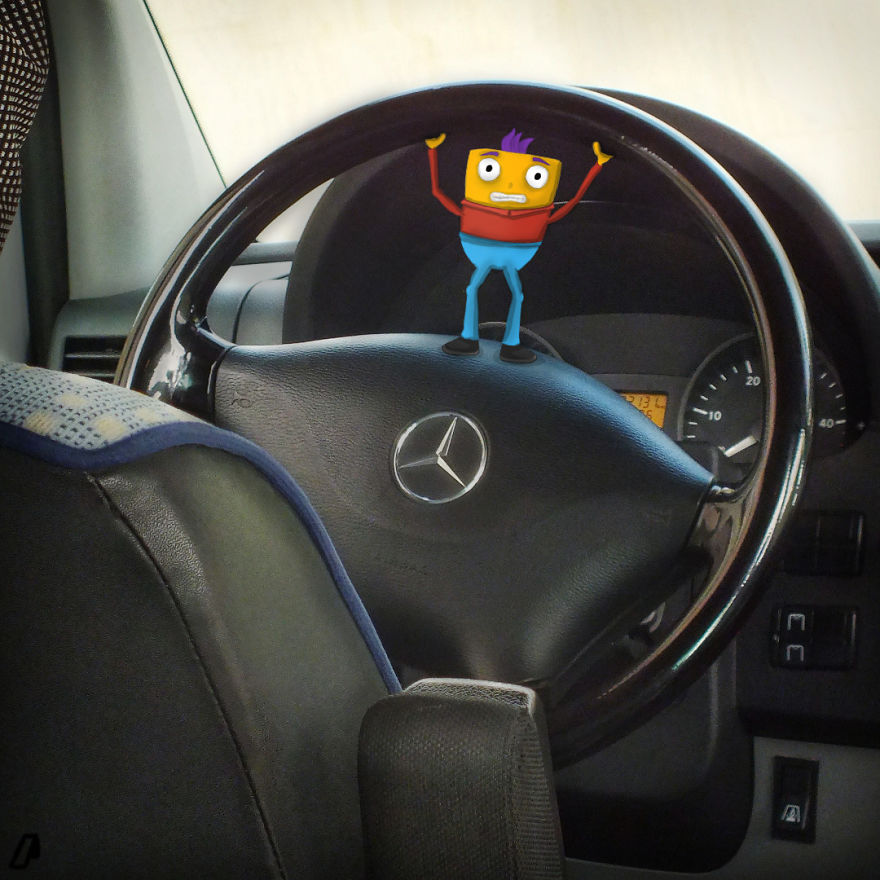 I Draw Tiny Characters On Photos