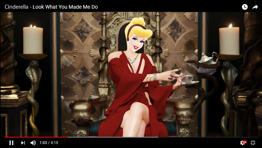 Artist Reimagines Disney Princesses As Famous Female Singers In Youtube Videos