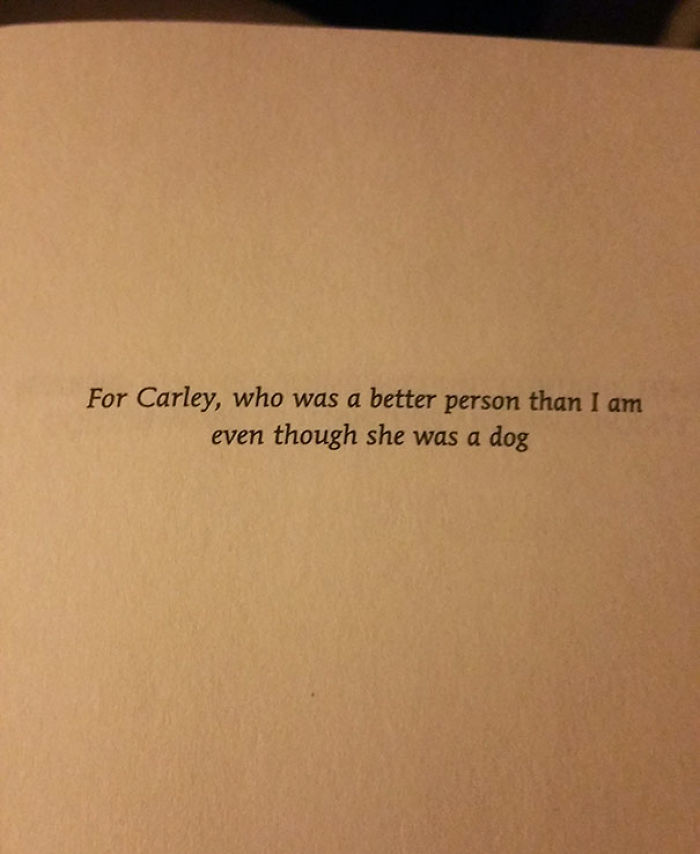 57 Times Writers Took Book Dedications To Another Level