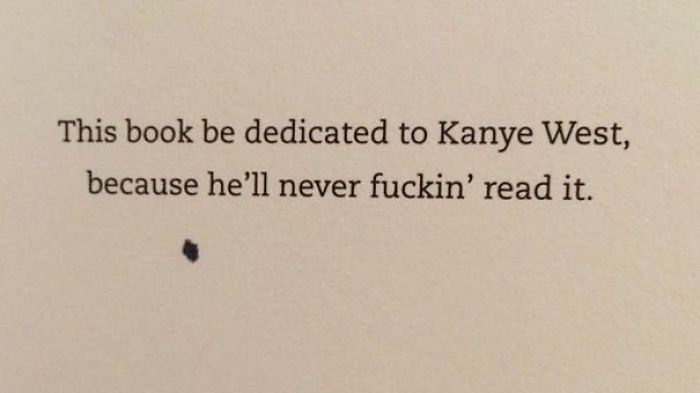 57 Times Writers Took Book Dedications To Another Level