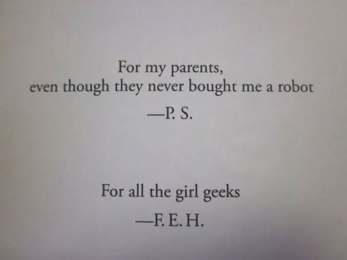 57 Times Writers Took Book Dedications To Another Level