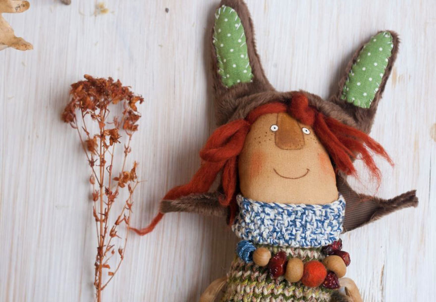 Attic Beauty: Textile Dolls By Alyona Razdorova