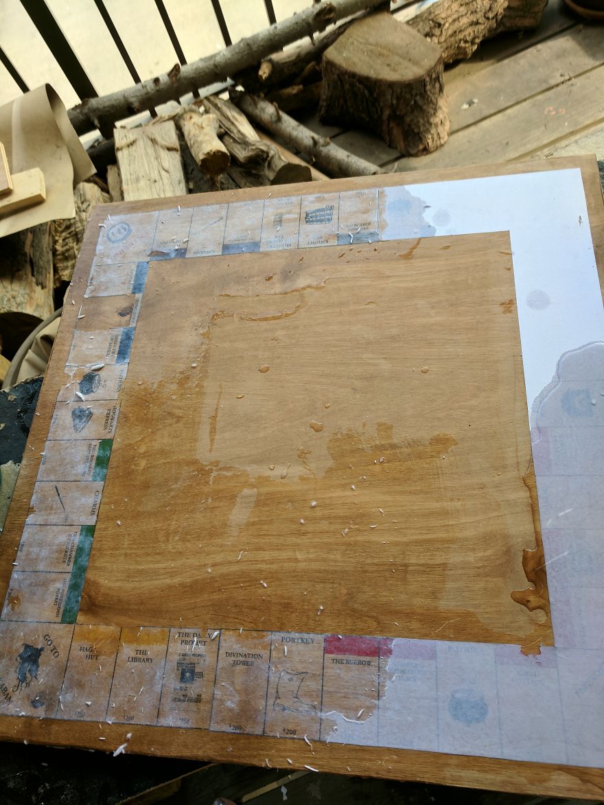 I Made A Harry Potter Monopoly Board For My Best Friend&#8217;s Birthday