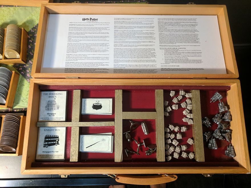 I Made A Harry Potter Monopoly Board For My Best Friend&#8217;s Birthday