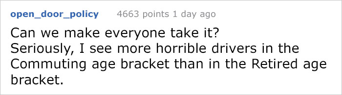Someone Asked The Internet If Drivers Over 70 Should Require Special Testing, And Here’s How They Responded Someone Asked The Internet If Drivers Over 70 Should Require Special Testing, And Here’s How They Responded