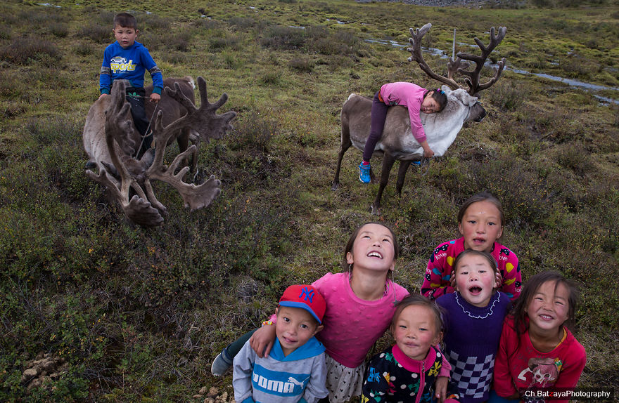 I Took Photos Of Adorable Kids With Their Reindeer In The Remote Taiga Mountains Of Mongolia I Took Photos Of Adorable Kids With Their Reindeer In The Remote Taiga Mountains Of Mongolia