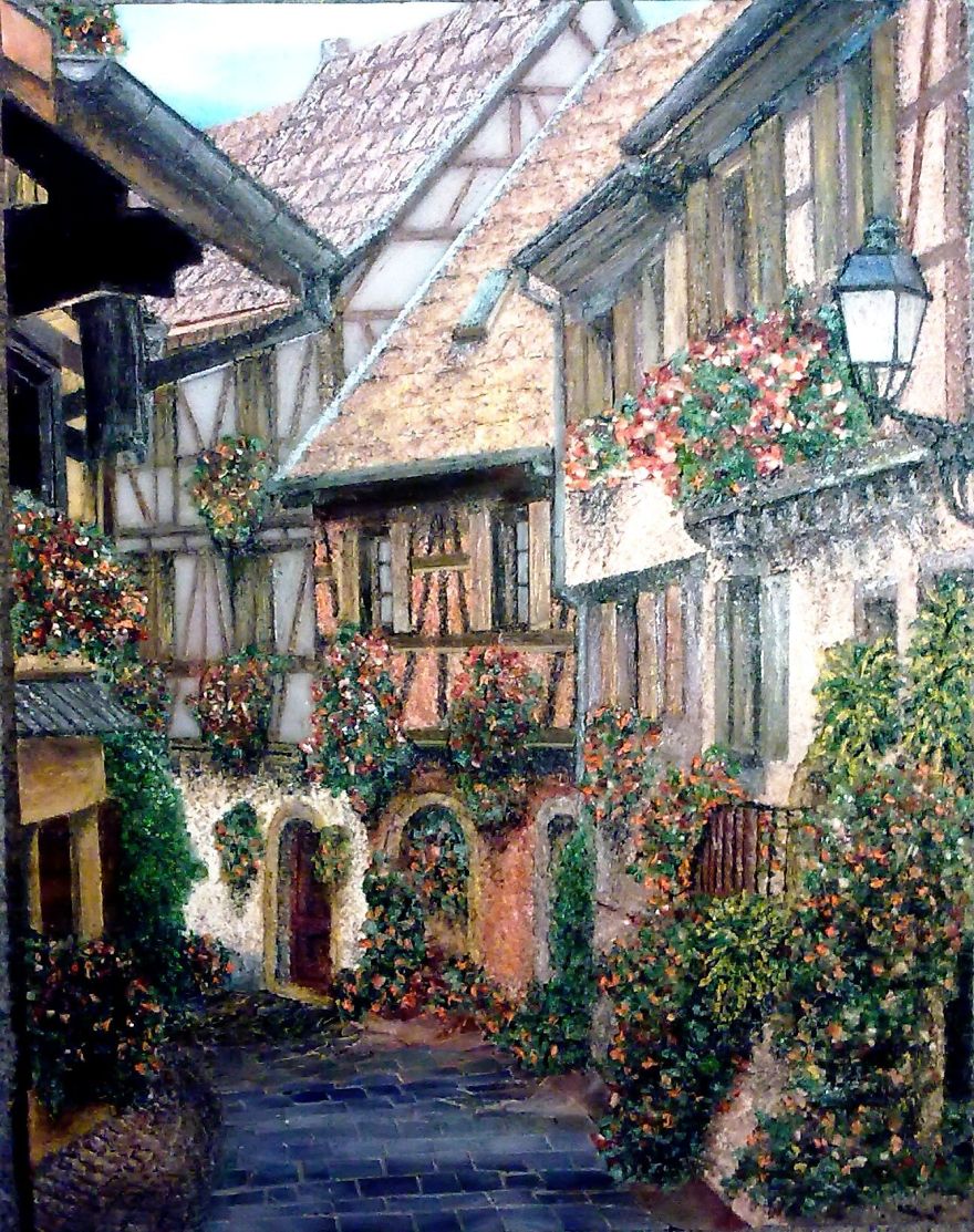 I Create Glass Art Out Of Different Glass Pieces I Create Glass Art Out Of Different Glass Pieces