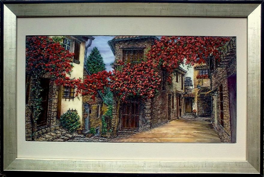 I Create Glass Art Out Of Different Glass Pieces I Create Glass Art Out Of Different Glass Pieces