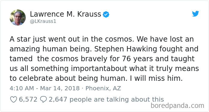 Stephen Hawking Dies At 76, And Here’s How The Internet Responds Stephen Hawking Dies At 76, And Here’s How The Internet Responds