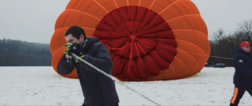 A Company Literally Flew A House Over Lithuania A Company Literally Flew A House Over Lithuania