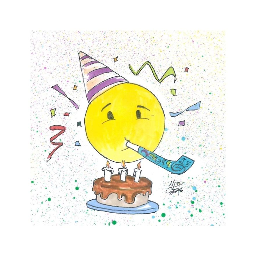 This Artist Creates Hilarious Emojis Based On Pop Culture And Everyday Life&#8230;