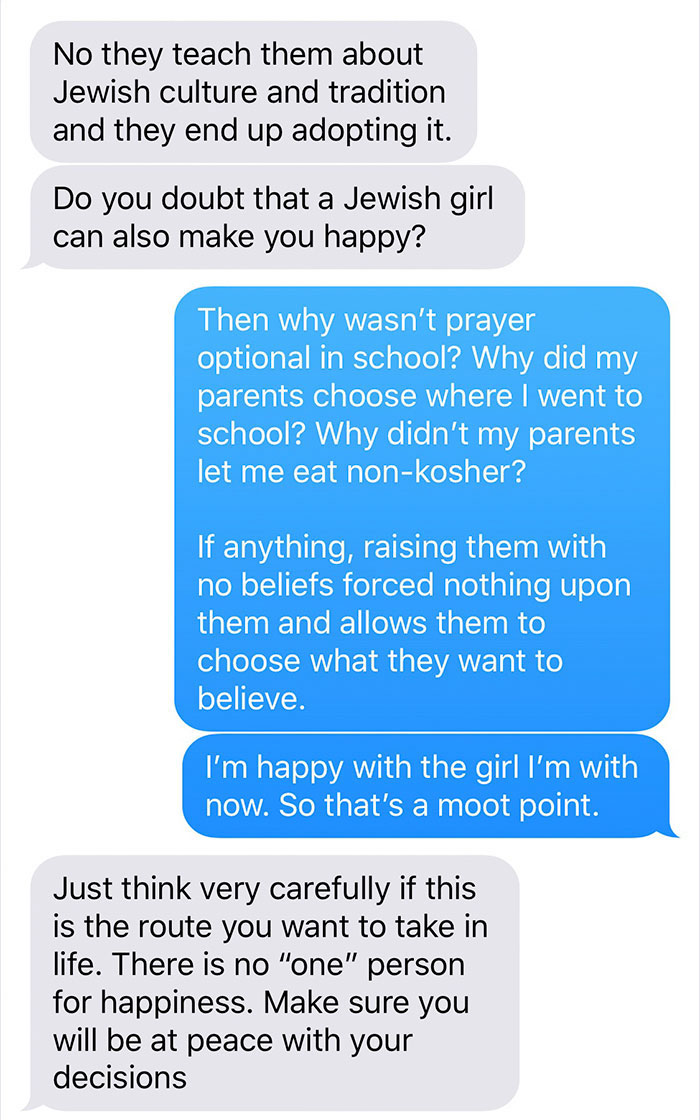 Jewish Aunt Tries To Convince Her Nephew To Dump His Non-Jew GF, And Here&#8217;s How He Responds