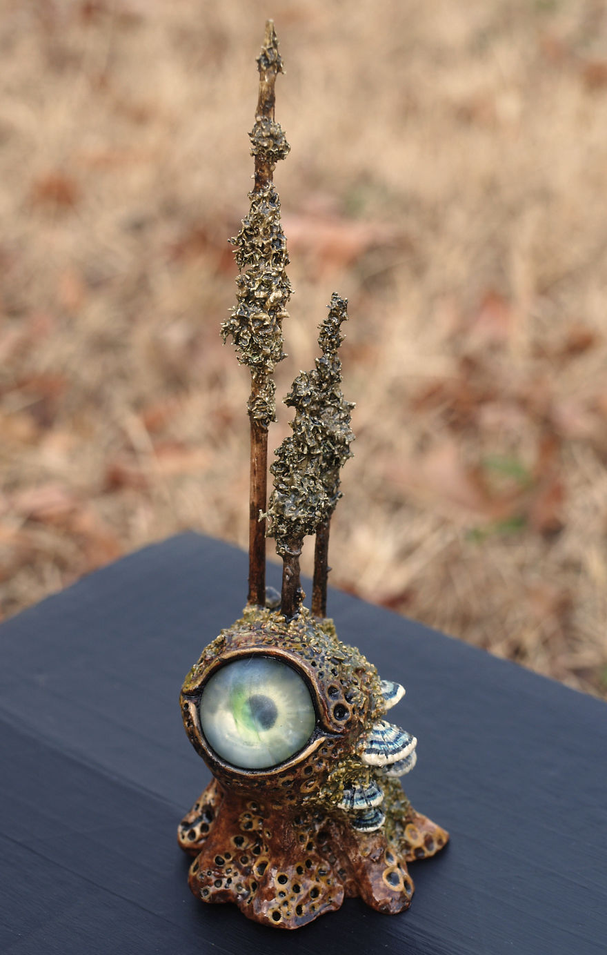 I Made Some Little Creature Figurines With Trees Growing On Them