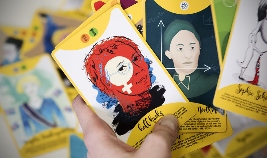 We Illustrated 56 Fierce Women For A Card Game That Will Inspire You We Illustrated 56 Fierce Women For A Card Game That Will Inspire You