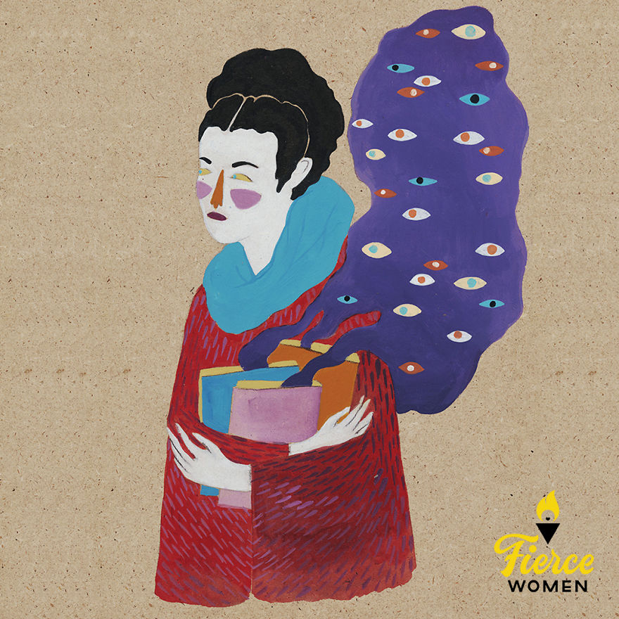 We Illustrated 56 Fierce Women For A Card Game That Will Inspire You We Illustrated 56 Fierce Women For A Card Game That Will Inspire You