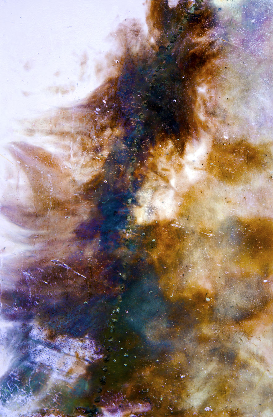 I Used The Power Of Nature To Create These Paintings