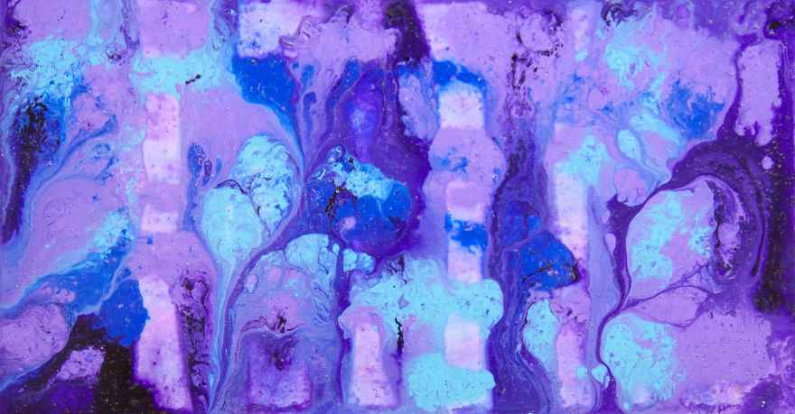 I Used The Power Of Nature To Create These Paintings