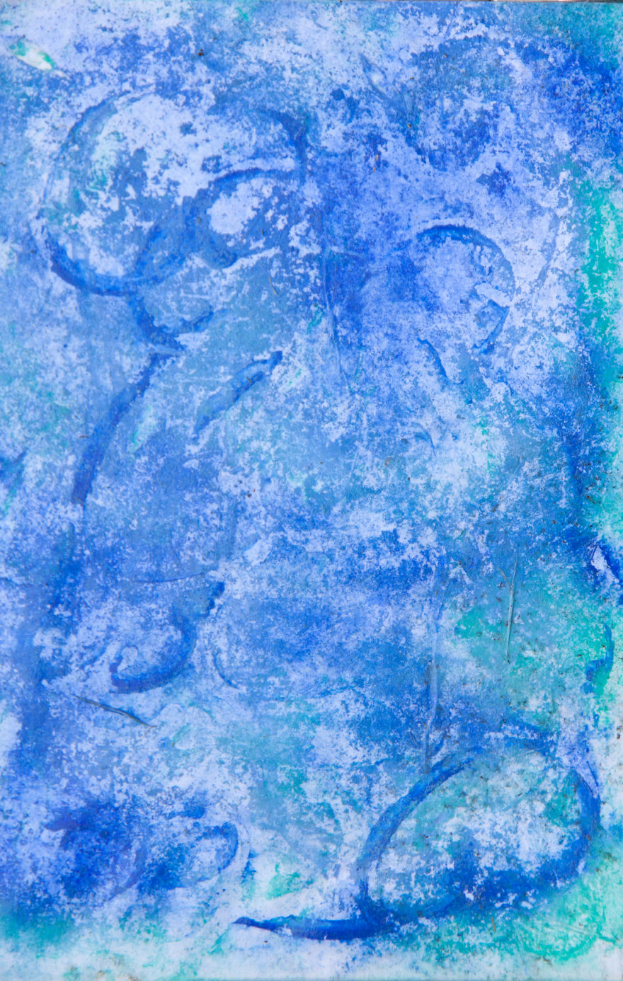 I Used The Power Of Nature To Create These Paintings