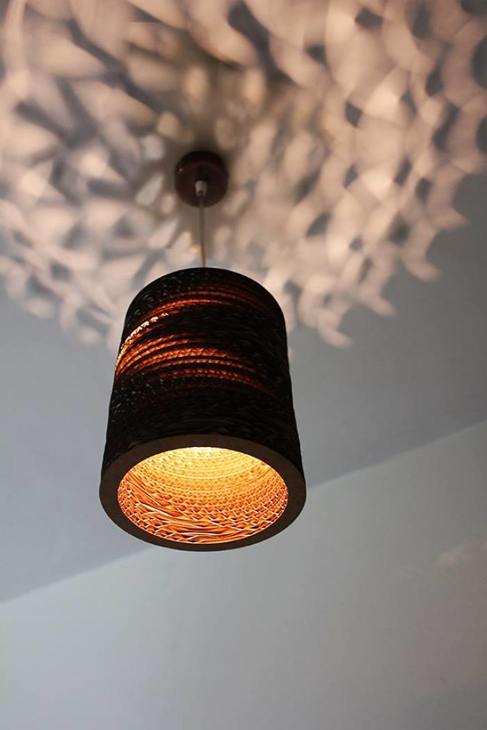 We Make Cardboard Lamps That Combine Our Love For Art And Earth We Make Cardboard Lamps That Combine Our Love For Art And Earth