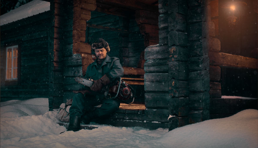 I Made A Tribute For Lumberjacks Of The Past